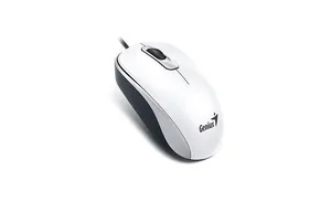 Genius Maus DX-120, 1200DPI, optisch, 3Tas., USB verdrahtet, weiss, standard, universell